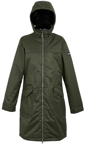 Regatta Women's Romine II Waterproof Parka Jacket with Isotex 10,000 fabric, perfect for Walking & Outdoors