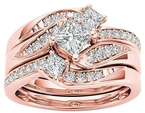 Generiska ringar duschdraperi rund delikat design knut set ring ljus lyx hög kvalitet ring tyg (roséguld (roséguld, 7)