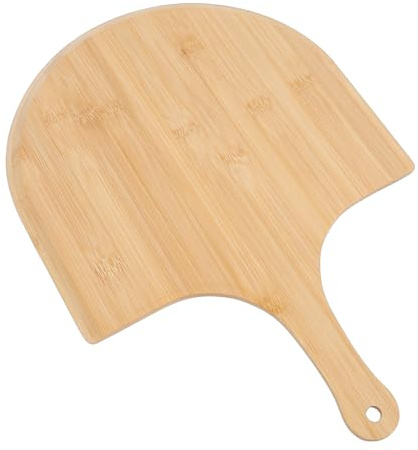 Jiawu Espátula para Pizza, Tamaño 40x28 Cm, Acabado Pulido, para Colgar, Cáscara de Pizza Bambusoideae, Paleta Cuadrada para con para Cocinar, Servir Pan, Frutas, Verduras, Queso