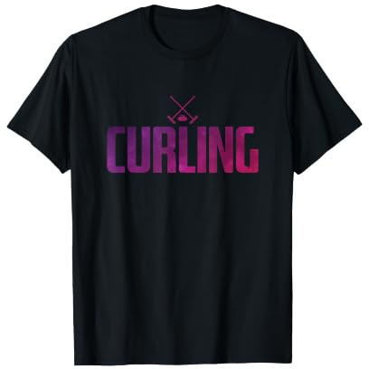 Balai à friser en Pierre de Glace pour Sports d'hiver T-Shirt