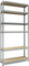 TKT Profi Schwerlastregal Ordnerregal Steckregal Regal Aktenregal 210x100x30 cm 150 kg