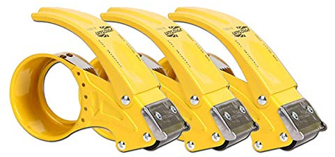 3 Klebebandabroller Handabroller Paketband Abroller sehr leise