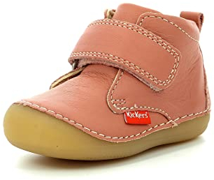 Kickers Unisex Kinder Sabio Stiefel, Pink (Rose Antique Perm 132), 22 EU