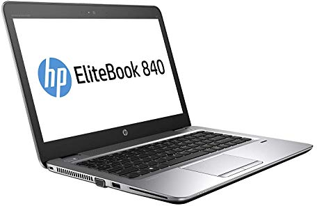 HP Ordenador Portatil i5, Portatil 14 Pulgadas, EliteBook 840 G3, i5-6th, 8GB RAM, 256GB SSD, Teclado QWERTY Español, Windows 10 Pro, Garantía de 2 Años (Reacondicionado) (Grande)
