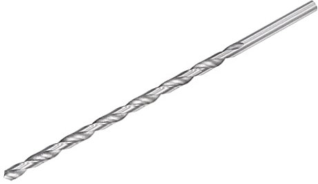 sourcing map 6.8mm Twist Drill Bits, High-Speed Steel Straight Shank Extra Long Drill Bit 200mm Length for Wood Plastic Aluminum