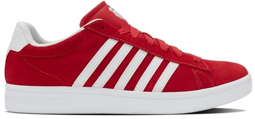 K-Swiss Herren Court TIEBRK II SDE Sneaker, Red, 43 EU