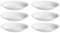 AC - Pack de 6 Platos Hondos - Modelo Titán - Ø 23 cm - Vidrio Opal - Apto para lavavajillas y microondas - Ideal para el hogar, Cocina y hostelería