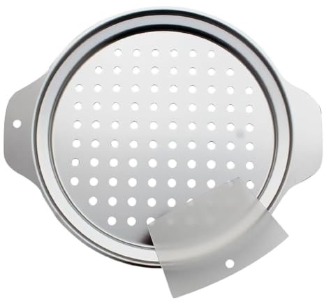 Spaetzle Maker Lock med värmeisolerade handtag rostfritt stål nudelsil för krukor och stekpannor effektivt dränering köksverktyg