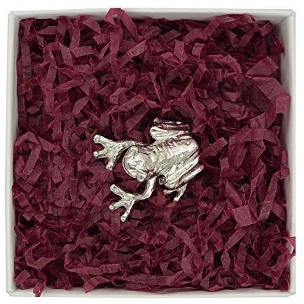 Figurine Grenouille, Miniature Grenouille, Petit Grenouille, Cadeau Rainette, Fait à la Main en Etain, Fabrication Artianale Française