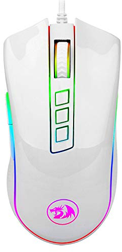 Redragon - Cobra Ratón Gaming RGB Negro