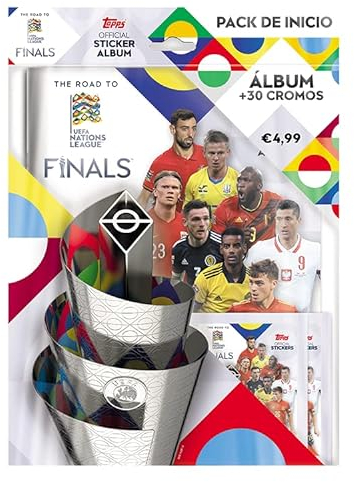 Topps Road to UEFA Nations League Finals Sticker Collection 2022 - Starter Pack