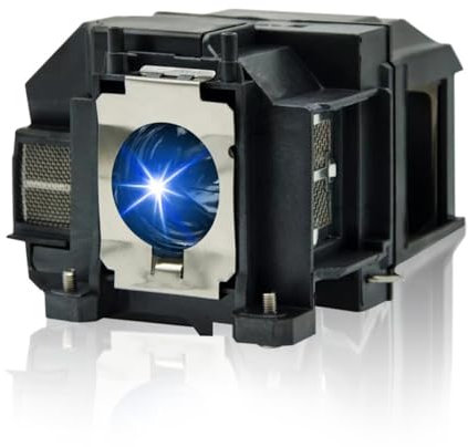 EL PLP67/V13H010L67 Lampe de remplacement pour projecteur compatible avec Epson EB-S02 EB-S02H EB-X11 EH-TW480 EH-TW550 EB-X12 EB-X02 EB-S01 EB-S11 EB-S12 Home Cinema 500 707HD 710HD 750HD H436B