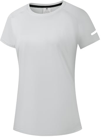 Dam Rash Guard UPF 50+ Solskydd Kort/Långärmad T-shirts Lätt Snabbtorkande SPF UV Simskjorta