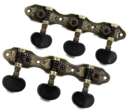 Stämställare För Klassisk Gitarr (trippelsats) Universella Stämskruvar För Gitarr(Buttons)