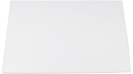FLEOR 11.4 x 17 Inch Blank Guitar Bass Pickguard Sheet DIY Guitar Pickguard Backplate Scratch Plate Material,3Ply White
