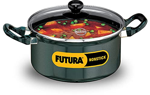 Hawkins Futura Non-Stick Stewpot with Glass Lid 3 litres