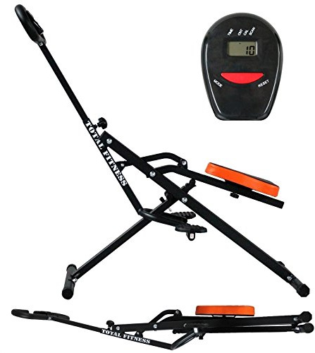 YELLOO Total Fitness Body Crunch Pro - Appareil Musculation Homme Femme Sport Maison, Appareil Abdominaux, Musculation Fessier, Jambes, Bras, Multifonction, d'Appartement, Perdre du Ventre (AB7700)