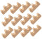 Ciieeo 10st Bürstenhalter Essstäbchen Malpinselauflage Malpinselhalter Kalligraphie-pinselständer Desktop-stiftablage Chinesischer Schreibpinselständer Schreibtisch Kleine Werkzeuge Holz