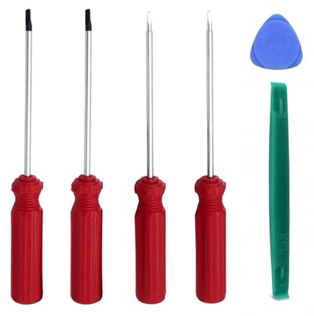 Fongmore 4 destornilladores triangulares de 1,4 mm, 1,8 mm, 2,0 mm, 2,3 mm, para fijar juguetes electrónicos, aparatos eléctricos domésticos, reparaciones con herramientas de palanca