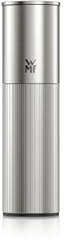WMF Signature 0604036030 - Macinaspezie in ceramica, facile da riempire, con coperchio magnetico in acciaio INOX