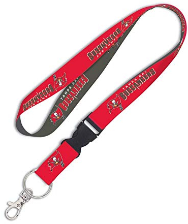 Wincraft NFL Schlüsselband mit Abnehmbarer Schnalle, 93728014, Team, 3/4