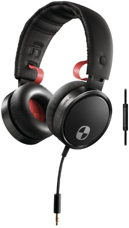 Philips O'Neill The Construct SHO7205BK/10 Casque arceau fermé avec télécommande universelle Noir