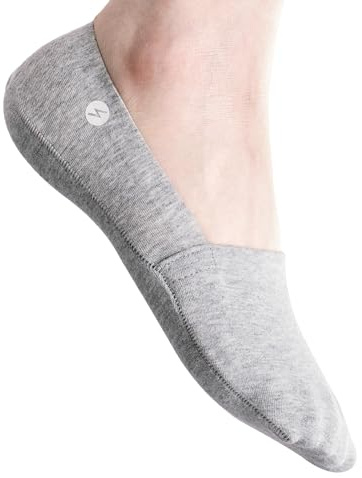 Storm Empire No Show Cotton Socks, Non Slip, Comfortable toe, 3 Pairs