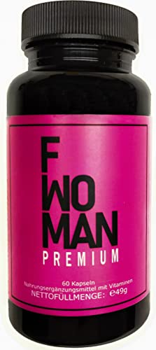 VALETIK F WOMAN - Premium mit Garcinia Cambogia - Rezeptur speziell für Frauen; 60 Kapseln