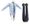 Bügelpuppe trocknet und bügelt automatisch Hemden Polos Hosen, Jeans Sie frischt auf und desinfiziert Kleidung und Stoffe Bügelpuppe mit 3 Programme und 4 Rädern A ++ Modell SA04 RE ECO INOX