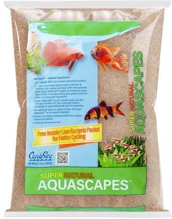 CaribSea Super Naturals Aquascape Sunset Gold - 10 lb - Natural Substrate for Freshwater Aquariums, Perfect for Aquascaping & Creating Vibrant Landscapes