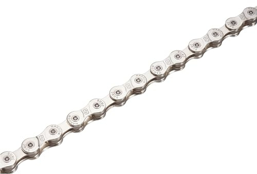 XIAOTINGZI Ebike Chain, 136 Links, 1/2 x 3/32, 6/7/8 Speeds, 1060Kgf High Strength, Dark Silver, Suitable Not Only for E-Bikes, But Also for Mountain/Road/City/BMX Bikes