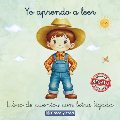 Yo aprendo a Leer 3: Libro de Cuentos con Letra Ligada. Cuentos con letra Montessori. Cuentos infantiles para niños de 5 a 7 años