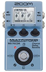 Zoom - MS-70CDR - Pédale multi-effets compacteChorus, Delai, Reverbération