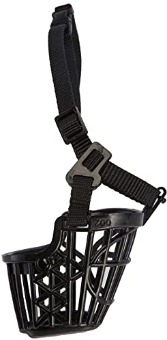 Trixie 17602 Maulkorb, Kunststoff, S, schwarz