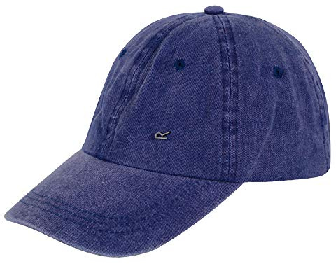 Regatta Herr huvudbonader Cassian Cap Mens Coolweave Washed Headwear marinblå Sgl