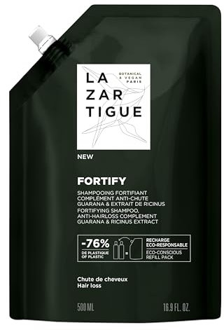 LAZARTIGUE Fortify Fortifying Shampoo Anti-Hairloss Complement Eco-Refill 500 ml