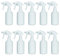 Uttex CHS 3AK Sprühflaschen 10 x 500 ml | Profi Leersprüher aus HDPE | Nachfüllbare Spray Bottles mit Strahl- & Nebel-Funktion | auslaufsicher, spülmaschinenfest, vielseitig einsetzbar