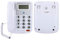 Telefono con Filo con Vivavoce, con Display ID Chiamante Telefono Cablato, Telefono con Filo a Doppia Porta, Telefono Fisso con Vivavoce per Ufficio Domestico (Bianco)