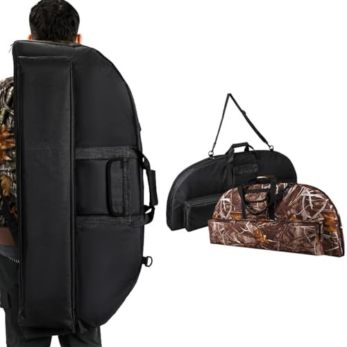 Yuehuamech Mochila de Arco Compuesto Con Múltiples Bolsillos - Bolsa de Transporte Portátil, Gran Capacidad, Duradera - Estuche Para Caza Al Aire Libre
