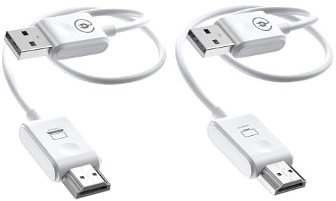 Trasmettitore HDMI Wireless e Ricevitore a Lungo Raggio 50M - Extender con Supporto HDCP per Streaming da Laptop, Telefono, PC a HDTV/Proiettore