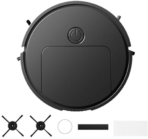 Rumba Robots Aspirador - Robot Aspirador Y Trapeador | Robot aspirador | Robot aspirador automático | Máquina de limpieza inteligente de poco ruido | Robot aspirador automático | Robot limpiador | Evi