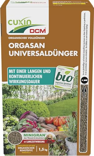 Cuxin Engrais Légumes | haute Constant et légumes Engrais longue durée | Biologique 1,5 kg | NPK 6–9 -