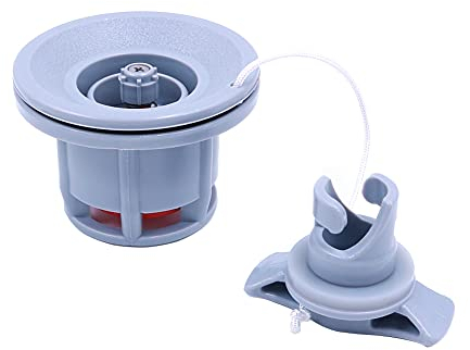 Namvo Kayak 8 Zähne Luftventil PVC Bootsventil Luft Gasventilkappe Ersatz Aufblasbares Ventil Ersatz für Schlauchboot Kajak Kanu Schlauchboot