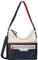 TOM TAILOR Jule Damen Hobo Bag Schultertasche Mittelgroß Blau