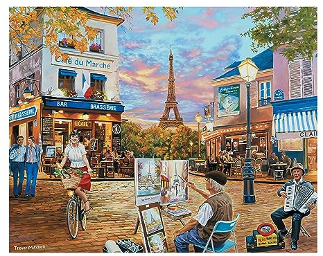 Relish “Sonnenuntergang in Paris” 100 Teile Puzzle für Menschen mit Demenz oder Alzheimer - Geschenke und Aktivitäten für Senioren