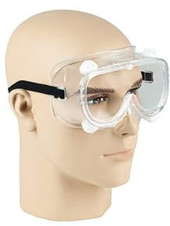 Ratioparts Occhiali protettivi anti-nebbia senza appannamento Occhiali protettivi – ideali da indossare con respiratori o occhiali