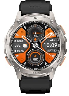 KOSPET 07000014000 Smartwatch KOSPET T3, 1,4 AMOLED, impermeabile, argento