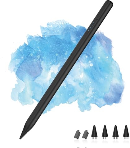 MLápiz Stylus Moko Recargable para Pantalla Táctil Androidl,Negro