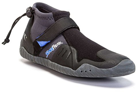 O'Neill Superfreak 2mm Tropical Round Toe Neoprene Boot, Textured Rubber Sole for Surfing, Paddleboarding, Snorkeling, Black, 12