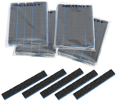 25 Riegel SCHWARZ Auswuchtgewichte 5g*4+10g*4 Klebegewichte Kleberiegel für Wuchtmaschine